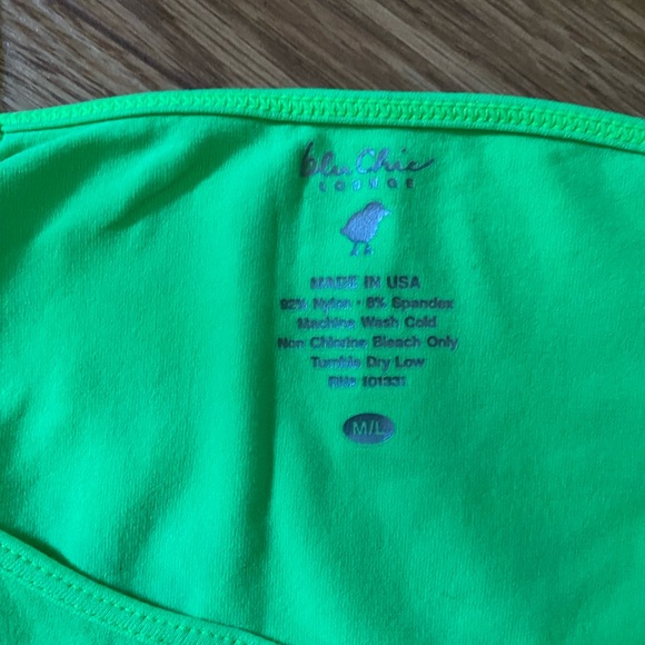 Last Chance…..blu chic Lounge ladies tank top - Picture 2 of 2